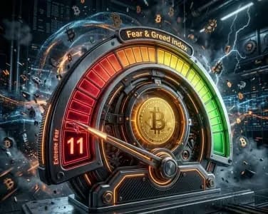 Survival of the Scared: Why a Fear Index of 11 is Historically the Best Time to Stack Bitcoin